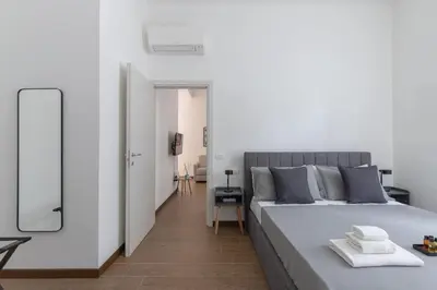 Letto o letti in una camera di Elegant Escape