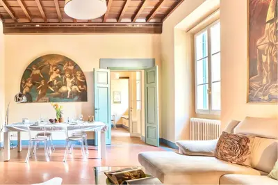 Area soggiorno di The Santa Croce Palace By San Firenze Collection