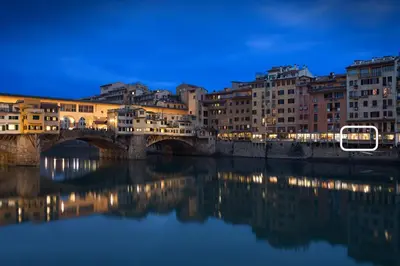 Vista sul fiume nelle vicinanze dell'appartamento