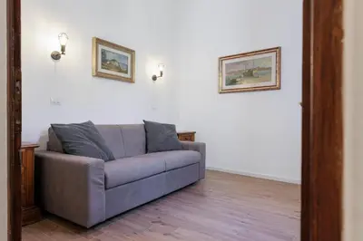 Area soggiorno di Santa Croce Elegant Apartment