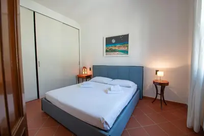 Letto o letti in una camera di Vanni Apartment by Mamo Florence