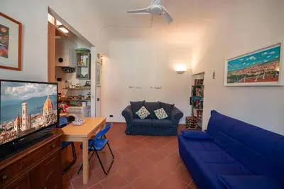 TV o dispositivi per l'intrattenimento presso Vanni Apartment by Mamo Florence