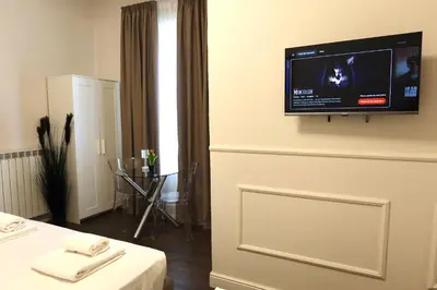 TV o dispositivi per l'intrattenimento presso Cattaleya rooms