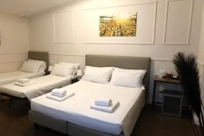 Area soggiorno di Cattaleya rooms