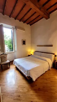 Letto o letti in una camera di Florence Art Apartment