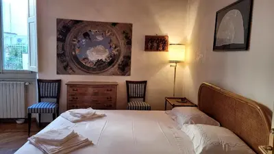 Letto o letti in una camera di Florence Art Apartment