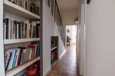 Biblioteca nel bed & breakfast
