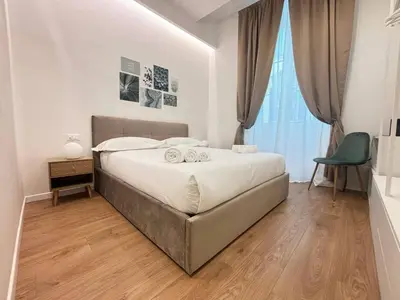 Letto o letti in una camera di Il Giaggiolo Apartment 2