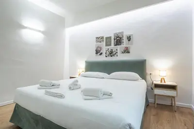 Letto o letti in una camera di Il Giaggiolo Apartment 2