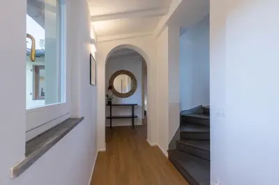 Letto o letti in una camera di Dora penthouse Uffizi view
