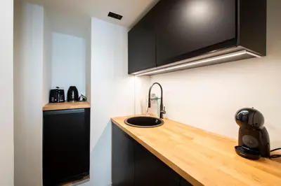 Cucina o angolo cottura di Stylish Apartment on the Lungarno in Florence