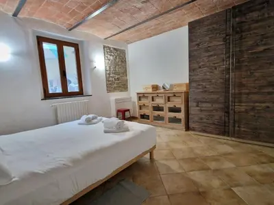 Letto o letti in una camera di Il Cortile di Viola