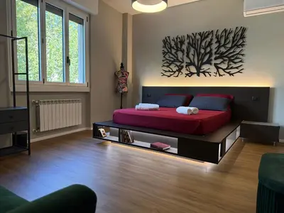 Letto o letti in una camera di Florence Elegant Suite
