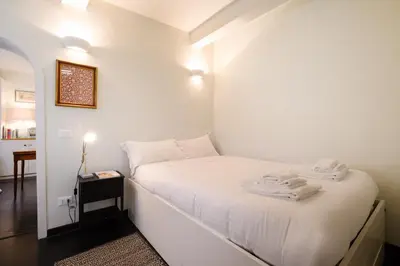 Letto o letti in una camera di Pitti Cozy House