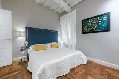 Letto o letti in una camera di Apartments Florence - Golden Grove apartment 3bd