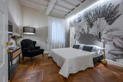 Letto o letti in una camera di Apartments Florence - Golden Grove apartment 3bd