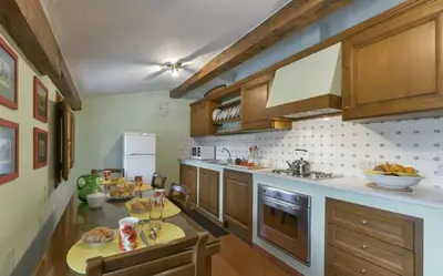 Cucina o angolo cottura di Palazzo Delle Croci