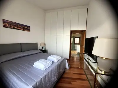 Letto o letti in una camera di Suite Panorama Fiesole