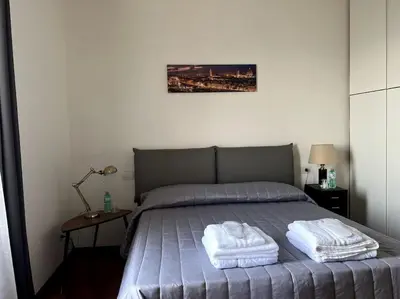 Letto o letti in una camera di Suite Panorama Fiesole