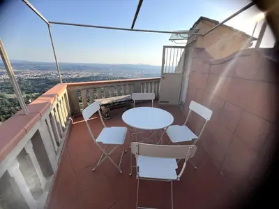 Balcone o terrazza di Suite Panorama Fiesole