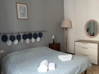 Letto o letti in una camera di Florentia House