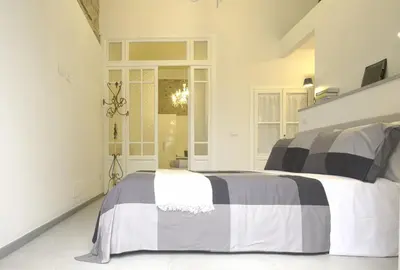 Letto o letti in una camera di Via San Gallo 19