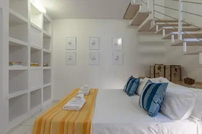 Letto o letti in una camera di Charming Loft Near the Duomo Cathedral