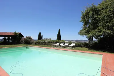 Piscina di Villa Poggio La Leona o nelle vicinanze