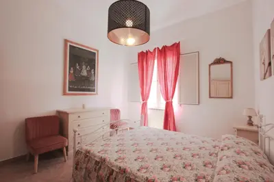 Letto o letti in una camera di Villa Poggio La Leona