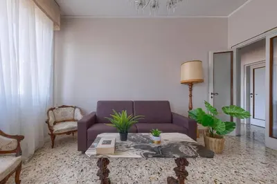 Area soggiorno di Esclusivo Appartamento Fiorentino 120MQ Netflix, Ac