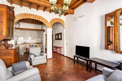 Area soggiorno di GuestHost - Archi di San Frediano Lovely Apartment