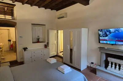 TV o dispositivi per l'intrattenimento presso Borgo San Frediano Hideaway