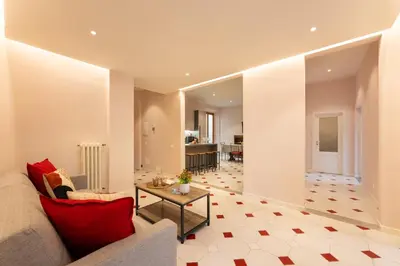 Area soggiorno di Keys of Italy - Alfani 70 - family apartment nearby the Duomo