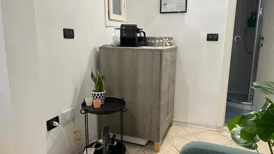 Cucina o angolo cottura di La terrazza segreta di Pupi nel centro storico