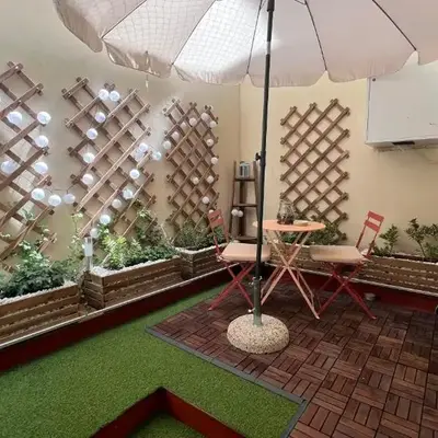 La terrazza segreta di Pupi nel centro storico