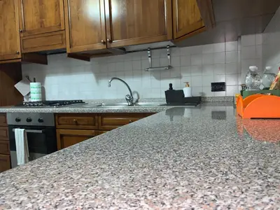Cucina o angolo cottura di Hawaiian Apartment