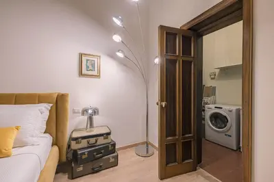 Area soggiorno di Accademia Luxury Art Apartment
