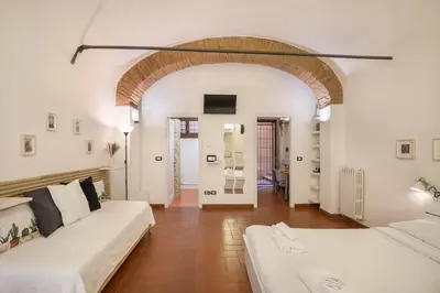 Letto o letti in una camera di L'Antica Concia - Sweet Dreams in Florence