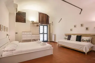 Letto o letti in una camera di L'Antica Concia - Sweet Dreams in Florence