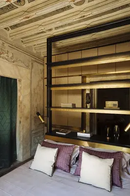 Area soggiorno di Borgo 10 Florence Boutique Apartment