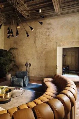 Area soggiorno di Borgo 10 Florence Boutique Apartment