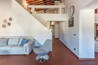 Area soggiorno di Casa Rondinelli