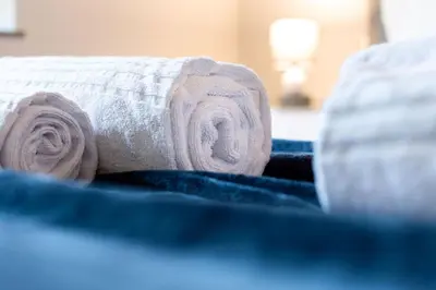 Letto o letti in una camera di Casa Rondinelli
