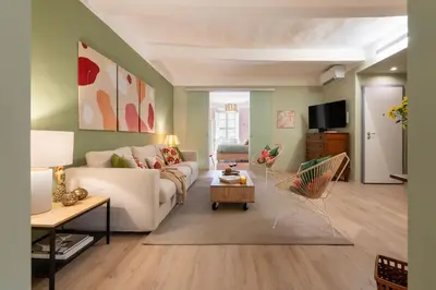 TV o dispositivi per l'intrattenimento presso The Florentine Apartment - Flo Apartments