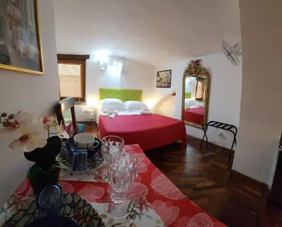Letto o letti in una camera di Appartamento Girasole