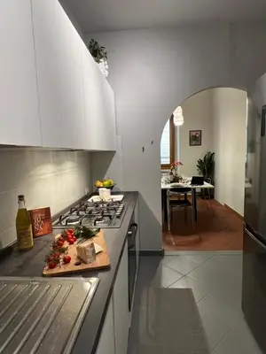 Cucina o angolo cottura di Apt Aldobrandini Lux