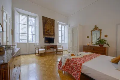 TV o dispositivi per l'intrattenimento presso Lungarno Prestige - Residenza Nobiliare