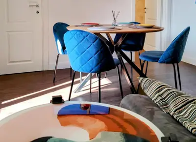 Area soggiorno di Ariento House by 360Rentals