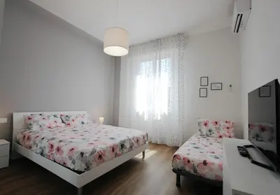 Letto o letti in una camera di Apt Casa Giotto
