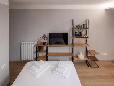 Letto o letti in una camera di Tuscan Tempo Elegant Escape near PonteVecchio